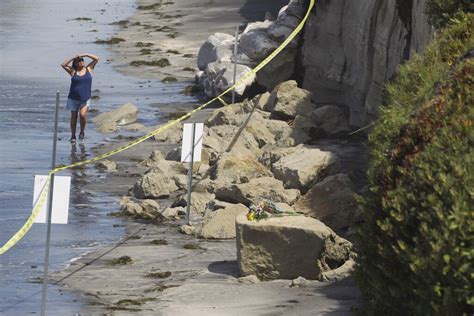 After Encinitas Cliff Collapse Will More Bluffs Fail As Sea Levels