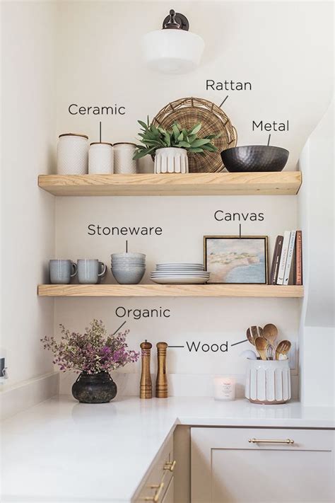 Kitchen Shelf Styling Tips And Budget Finds Jenna Sue Design