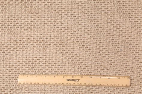 13 Yards Robert Allen Bellis Chenille Boucle Upholstery Fabric In Fawn