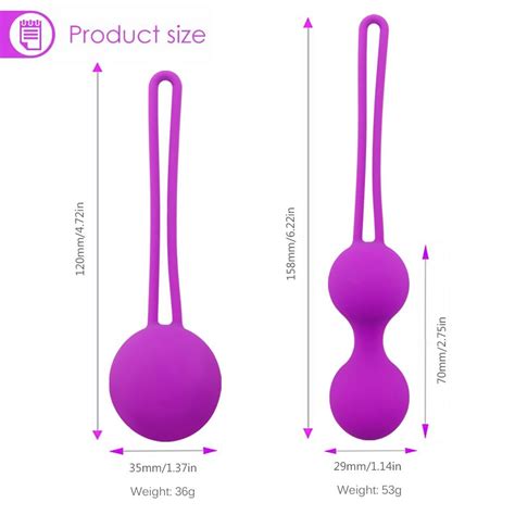 cheap 2pcs kegel balls vaginal tight ball exercise balls massage sex products vibrators sex toys