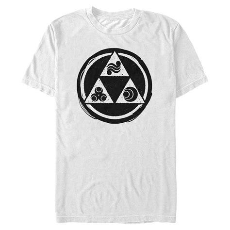 The Legend Of Zelda Triforce Goddess Symbols T Shirt Gamestop