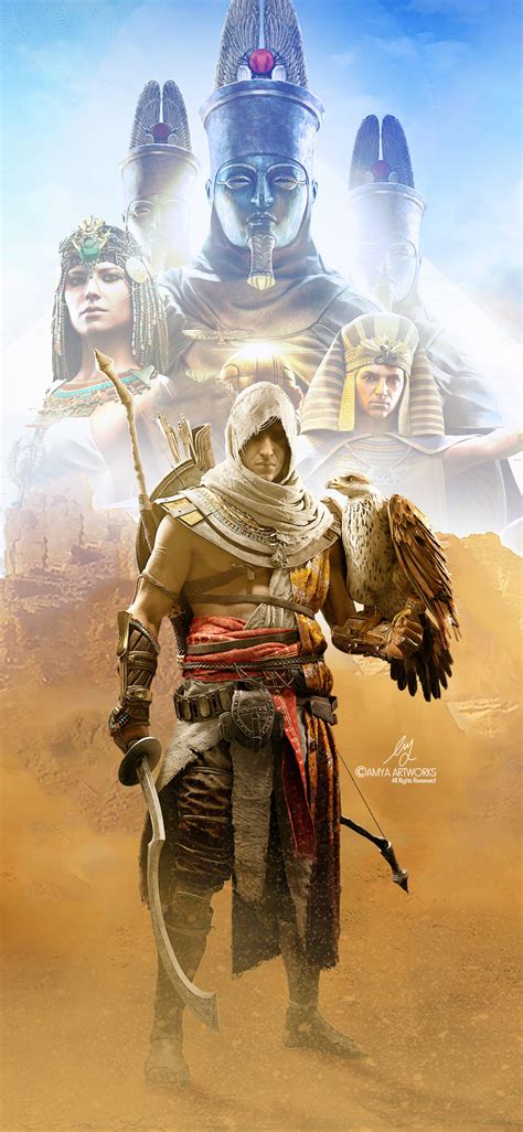 X K Assassins Creed Origins Iphone Xs Iphone Iphone X Hd K Wallpapers Images