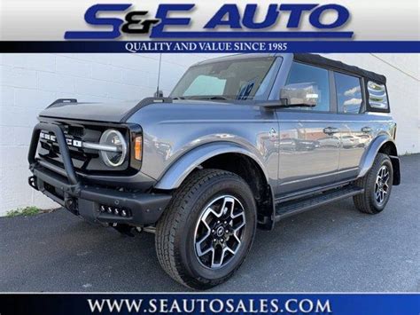Used 2021 Ford Bronco Outer Banks Advanced For Sale 59998 S And E