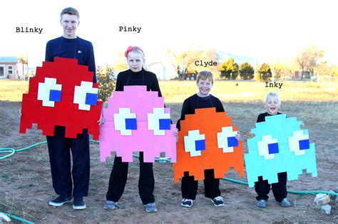 Figuring it out took a little ingenuity, but overall wasn't too bad! Li'l Buck's Creations: Homemade Pac-Man Halloween Costumes