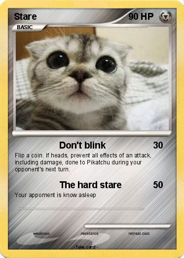 Pokémon Stare 39 39 Dont Blink My Pokemon Card