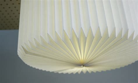 Ramekin Origami Paper Ceiling Lamp Shade White