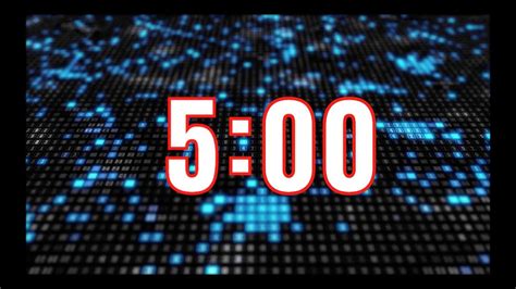 5 Minute Countdown Timer Simple And Clean Youtube