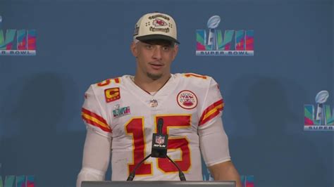 Super Bowl Post Game Interview Kc Chiefs Mvp Patrick Mahomes Speaks