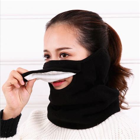 Pcs In Men Women Ear Protective Mouth Mask Windproof Earmuff Warm Scarf Anti Dust Winter