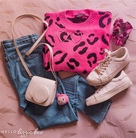 4 Ways To Style A Leopard Print Jumper Hello Lizzie Bee Outfits Otoño