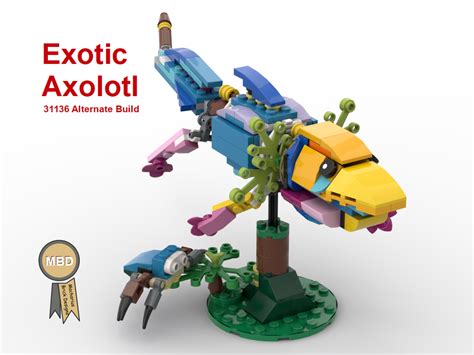 Lego Moc Exotic Axolotl 31136 Alternate Build By Macharius