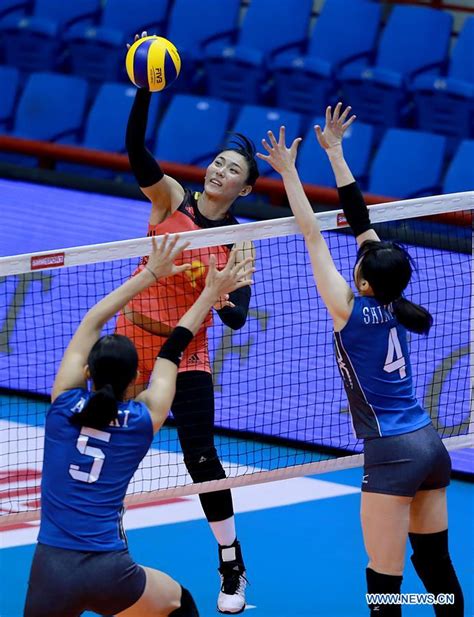 japan beats china 3 0 in 2017 asian women s volleyball championship xinhua english news cn