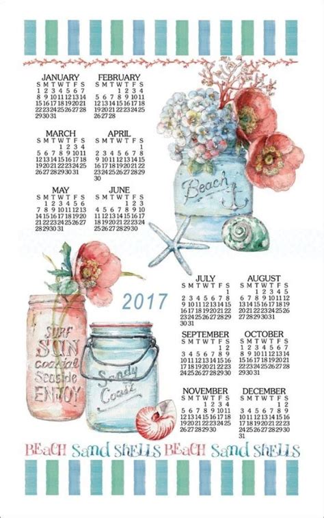 58 Stunning Printable Calendar Templates