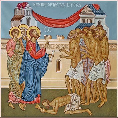 The Healing Of The Ten Lepers Ukrainian Orthodox Church Of The Usa
