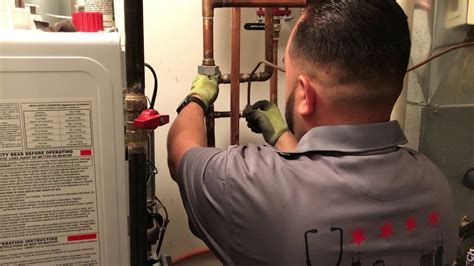 Chicago Hvac Repair Doctor Installing A Navien Tankless Water Heater