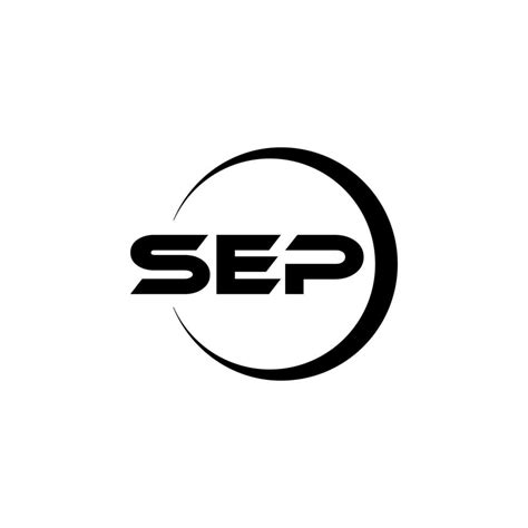 Sep Letter Logo Design In Illustrator Vector Logo Calligraphy Designs