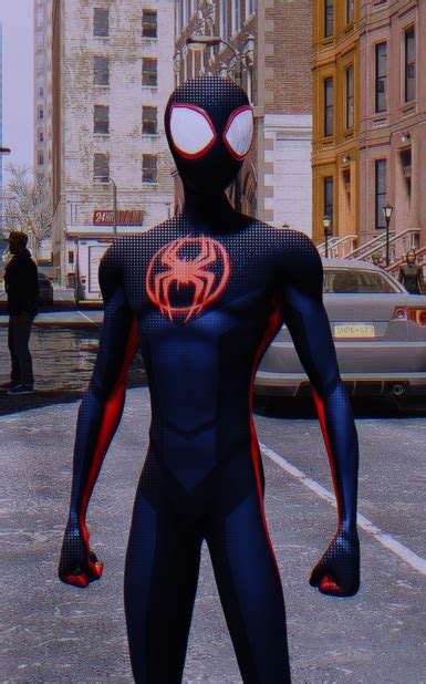 Accurate Atsv Miles Morales Suit Knackeredtom At Marvels Spider Man