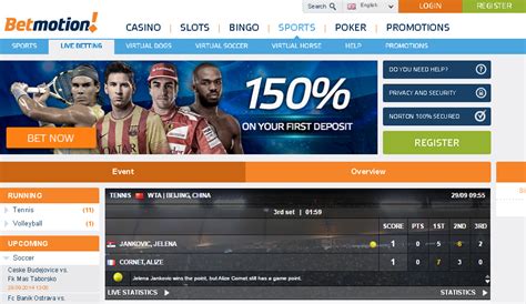 Online betting on sports & casino has never been easier! Betmotion official APP and mobile APK for download ...
