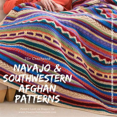 Navajo Crochet Pattern Southwest Crochet Afghan Patterns Elegant