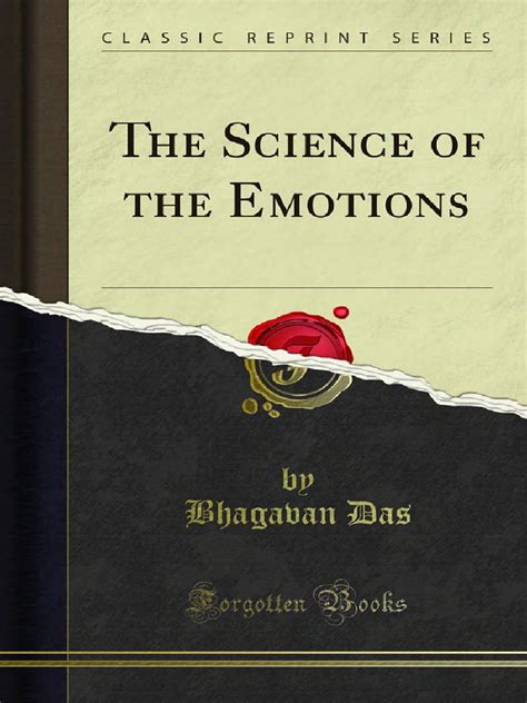 The Science Of The Emotions Pdf Thought Emotions