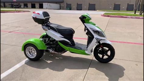 Icebear 50cc Mojo Magic Trike Megamotormadnesscom Youtube