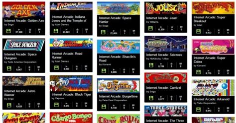 Mais De 900 Jogos Clássicos De Arcade Agora Na Web Graças à The