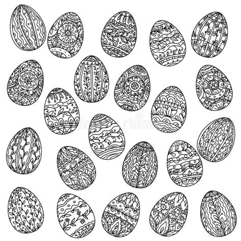 easter eggs coloring pages stock illustrations 335 easter eggs coloring pages stock