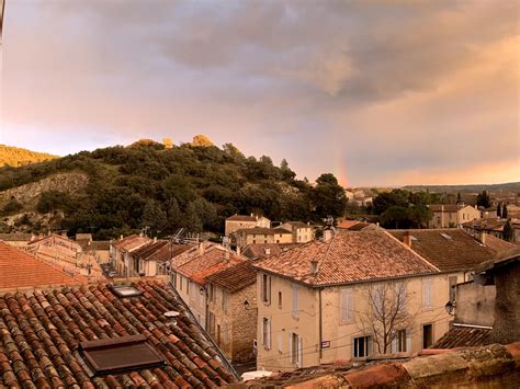 Magic Hour From A Rooftop Terrace In Rognes A Superbly Authentic