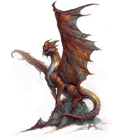 Copper Dragon By Vance Kovacs Rimaginarydragons