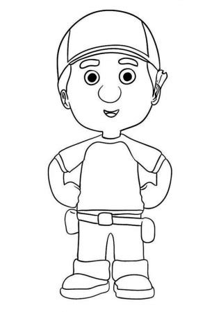 Free Printable Handy Manny Coloring Page Online Coloring Home