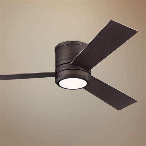 4.6 out of 5 stars. 56" Clarity Max Roman Bronze LED Damp Hugger Ceiling Fan ...