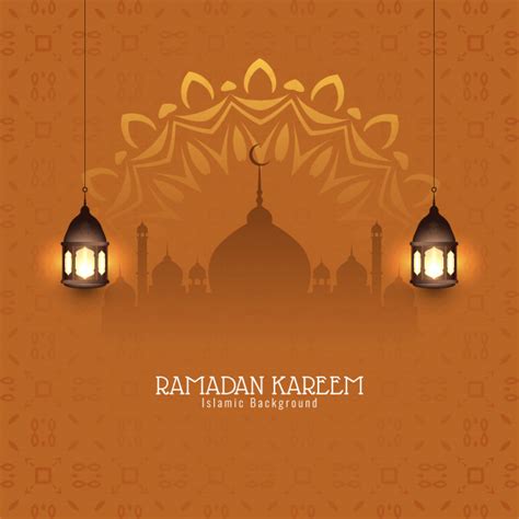 Free Vector | Ramadan kareem decorative islamic background