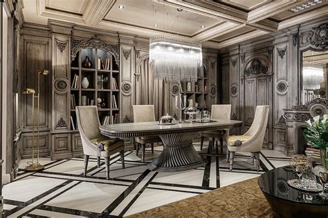 Neoclassical And Art Deco Features In Two Luxurious
