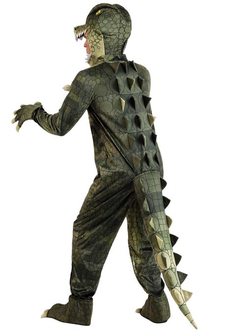 adult crocodile alligator pajama jumpsuit costume size s xl 3x used exquisite goods online
