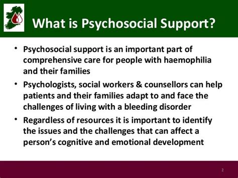 Psychosocial Support