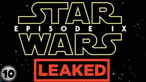 Star Wars Episode 9 Title Leaked Youtube