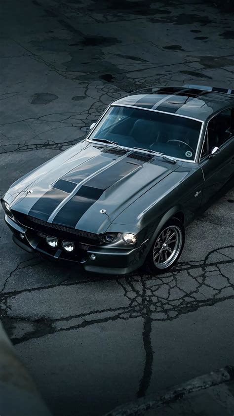 4k Ford Mustang Shelby Gt500 Phone Wallpaper Free Muscle Car