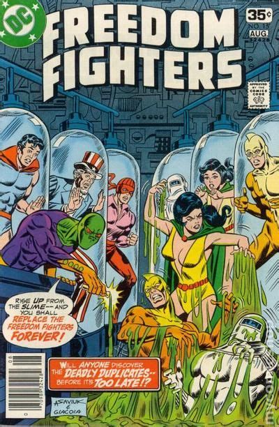 Freedom Fighters 1976 Dc Comic Books