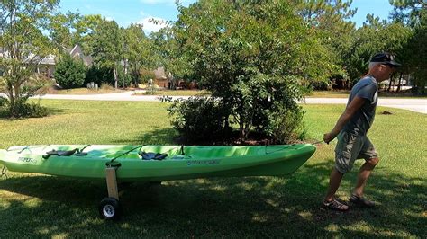 Fishing Kayak Setup Step 2 Cheap Diy Kayak Cart Catchguide Outdoors