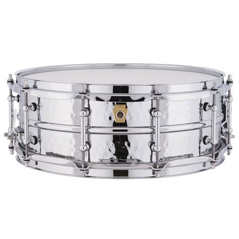 Ludwig Supraphonic Lm400kt Hammered 14 X 5 Snare Drum Snare Drum