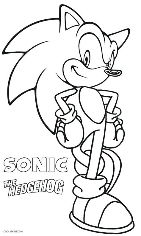 Sonic Unleashed Coloring Pages At Free Printable