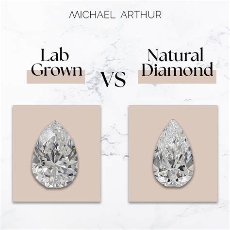 Lab Grown Vs Natural Diamonds Michael Arthur
