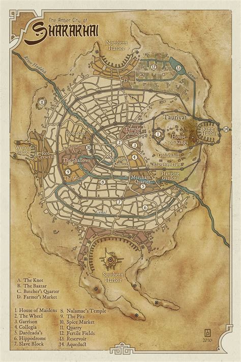Sharakhai City Fantasy City Map Fantasy Map Map Art