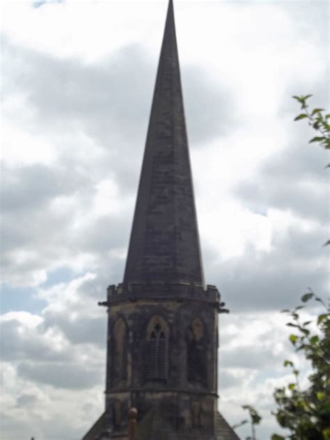 All Saints Church Bakewell Spire Seen From The Old Hou Flickr