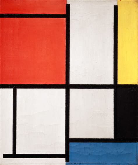 Composition 1921 Art Print By Piet Mondrian King And Mcgaw