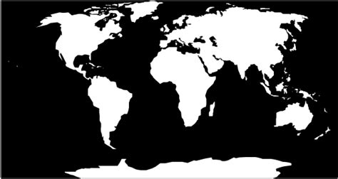 The Best World Map Silhouette Png 2022 World Map With Major Countries