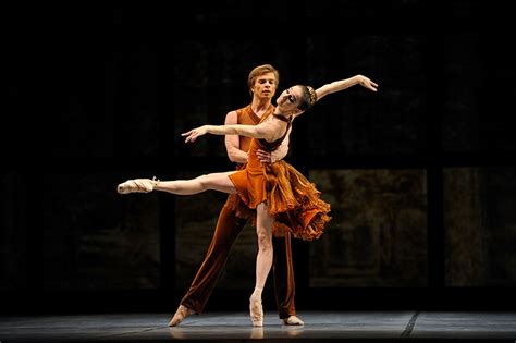 Maria Kochetkova And Gennadi Nedvigin In Tomassons “trio” Ballet