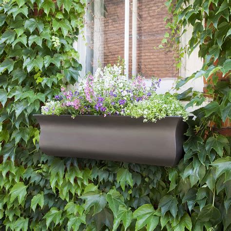 Do you love the look of flowers blooming out of window planter boxes? Valencia 3FT Window Box Planter | USA Exterior