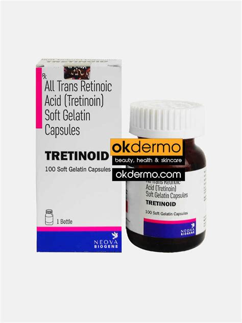 Tretinoid® Tretinoin Oral Capsules Okdermo Skin Care