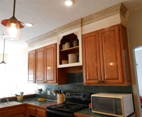 Running kitchen cabinets to the ceiling: Project: making an upper wall cabinet taller (kitchen ...